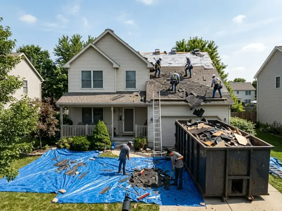 roof-replacement-debris-remova-004 — frequently asked questions, Cheapest Dumpster Rentals in Riverside, MD